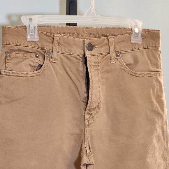 AMERICAN EAGLE EasyFlex Khaki Denim Pants, Men's 30x32 - Picture 2 of 11